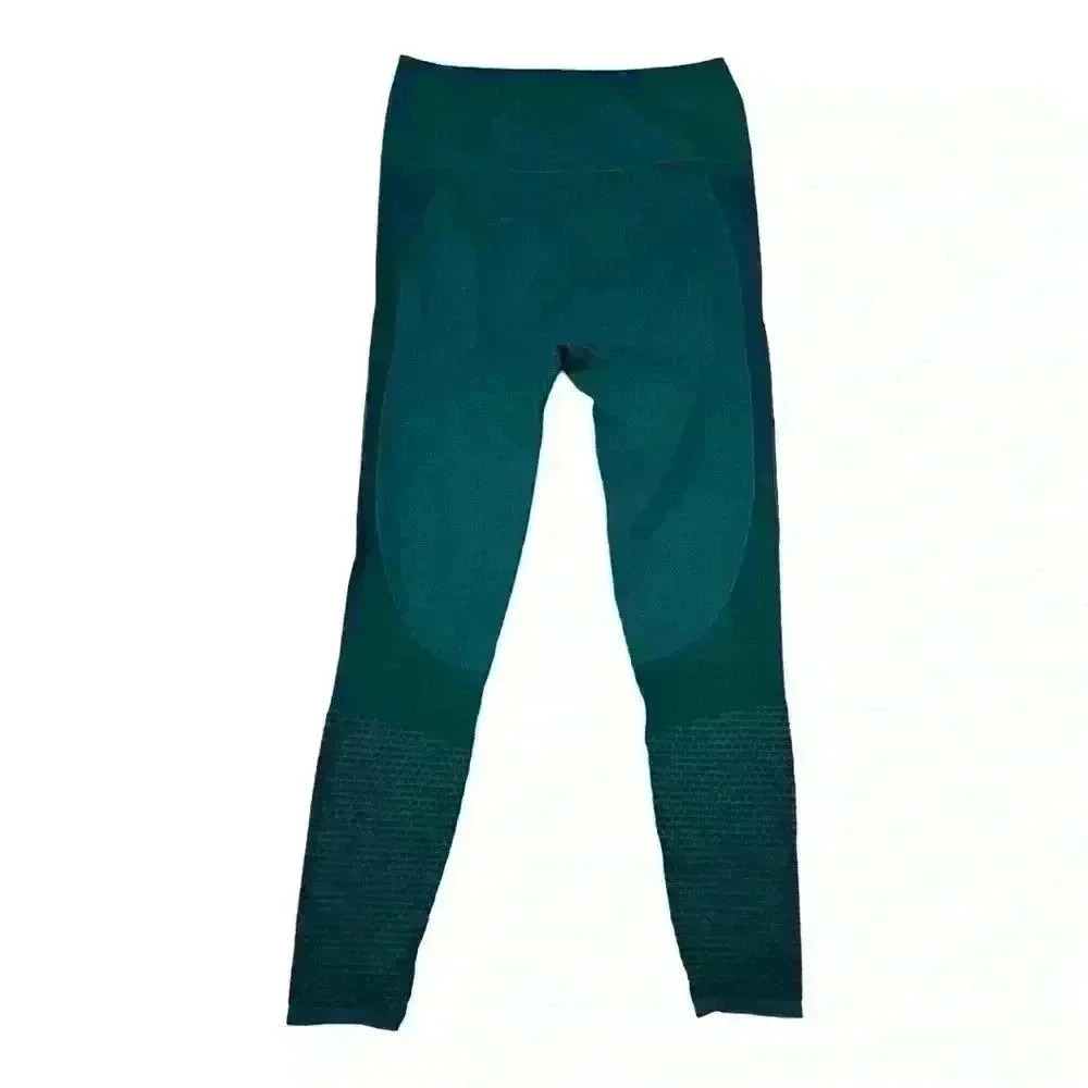 Fabletics NWT Seamless High-Waisted Mesh Leggings Teal Fjord Athletic Pants S - Picture 8 of 10